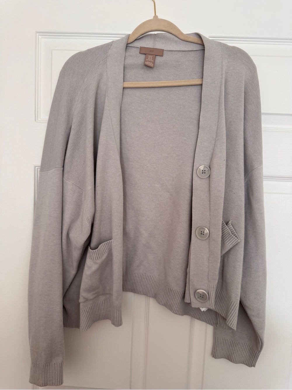 H&M Button-Front Cardigan